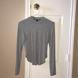 Forever 21 Striped Long sleeve top